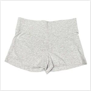 I'm in love with DEREK Shortie Shorts Women‎ Medium Gray Stretch Pockets Running